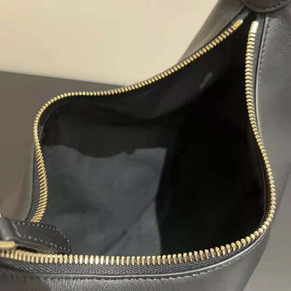 Fendi Women Fendigraphy Small Black Leather Bag-Black (10)