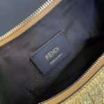 Fendi Women Fendigraphy Small Gold Laminated Leather Bag – Image 9