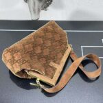 Fendi Women First Medium Brown Suede Bag – Image 5