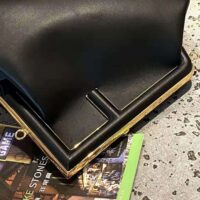 Fendi Women First Medium Nappa Leather Bag-Black (10)