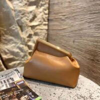 Fendi Women First Medium Nappa Leather Bag-Brown (1)