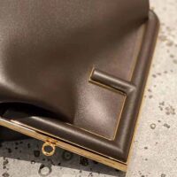 Fendi Women First Medium Nappa Leather Bag-Maroon (1)