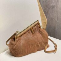 Fendi Women First Small Brown Mink Bag (1)