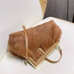Fendi Women First Small Brown Mink Bag – Image 5