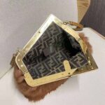 Fendi Women First Small Brown Mink Bag – Image 6