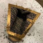 Fendi Women First Small Nappa Leather Bag-Beige - Image 7