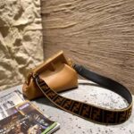 Fendi Women First Small Nappa Leather Bag-Brown - immagine 2