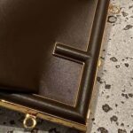 Fendi Women First Small Nappa Leather Bag-Maroon - Image 7