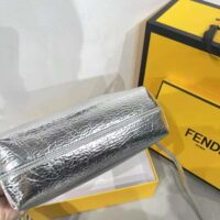 Fendi Women First Small Silver Laminated Leather Bag (1)