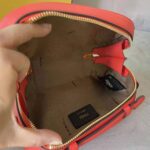 Fendi Women Mini Camera Case Red Leather and Suede Mini-Bag - Imagen 10