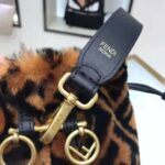Fendi Women Mon Tresor Mini-Bag in Brown Sheepskin - Image 7