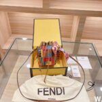 Fendi Women Mon Tresor Multicolor FF Canvas Mini-Bag – Image 2