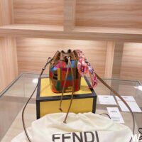 Fendi Women Mon Tresor Multicolor FF Canvas Mini-Bag (1)