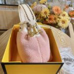 Fendi Women Mon Tresor Pink Sheepskin Mini-Bag - Image 6