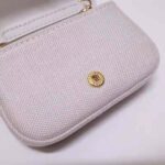 Fendi Women Nano Baguette Charm Beige Canvas Charm - Image 7