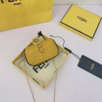 Fendi Women Nano Baguette Charm Yellow Nappa Leather Charm (1)