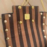 Fendi Women Nano Baguette White Nappa Leather Charm - Image 10