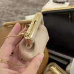 Fendi Women Nano Fendi First Charm Nappa Leather-Beige - Bild 4