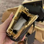 Fendi Women Nano Fendi First Charm Nappa Leather-Black - immagine 7