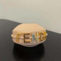 Fendi Women Nano Fendigraphy Pink Leather Charm (1)