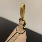Fendi Women Nano Fendigraphy Pink Leather Charm - immagine 7