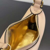 Fendi Women Nano Fendigraphy Pink Leather Charm (1)