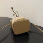 Fendi Women Small Mon Tresor FF Beige Wool Mini-Bag - immagine 5