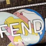 Fendi Women Sunshine Medium FF Glazed Fabric Shopper with Inlay - immagine 7