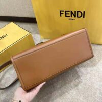 Fendi Women Sunshine Medium Leather Shopperbrown (1)