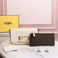 Fendi Women Wallet on Chain with Pouches Leather Mini-Bag-white (1)