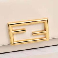 Fendi Women Wallet on Chain with Pouches Leather Mini-Bag-white (1)