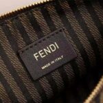 Fendi Women Wallet on Chain with Pouches Leather Mini-Bag-White - Image 10