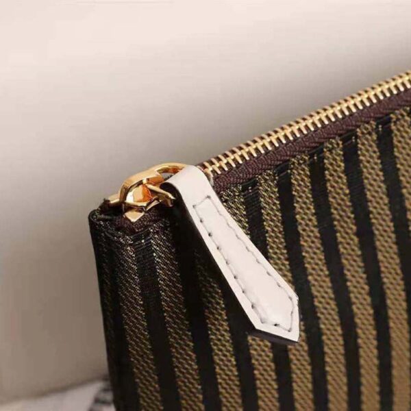 Fendi Women Wallet on Chain with Pouches Leather Mini-Bag-white (9)