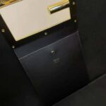 Fendi Women Way Medium Made of Camellia-Colored Leather Bag-Black - Image 10