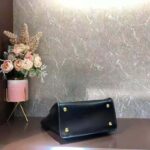 Fendi Women Way Small Made of Camellia-Colored Leather Bag-Black - Image 6