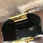 Fendi Women Way Small Made of Camellia-Colored Leather Bag-Black - Image 7