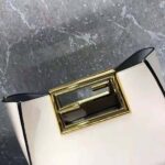 Fendi Women Way Small Made of Camellia-Colored Leather Bag-White - Image 7