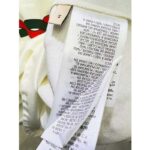 Gucci GG Women Cotton Jersey 'Gucci Firenze 1921' White T-Shirt Crewneck Oversize Fit - Image 10