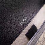 Gucci Women Horsebit 1955 GG Mini Bag Beige Blue GG Supreme Canvas - Bild 8