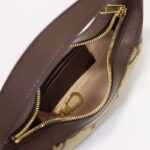 Gucci Unisex Ophidia Jumbo GG Mini Bag Camel Ebony Canvas Double G - immagine 7