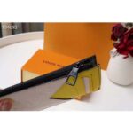 Louis Vuitton LV Unisex CC Holder Wallet Yelow Blue Taurillon Cowhide Leather - Image 9
