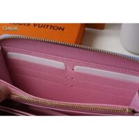 Louis Vuitton LV Unisex Zippy Wallet Sunrise Pastel Monogram Coated Canvas Cowhide (4)