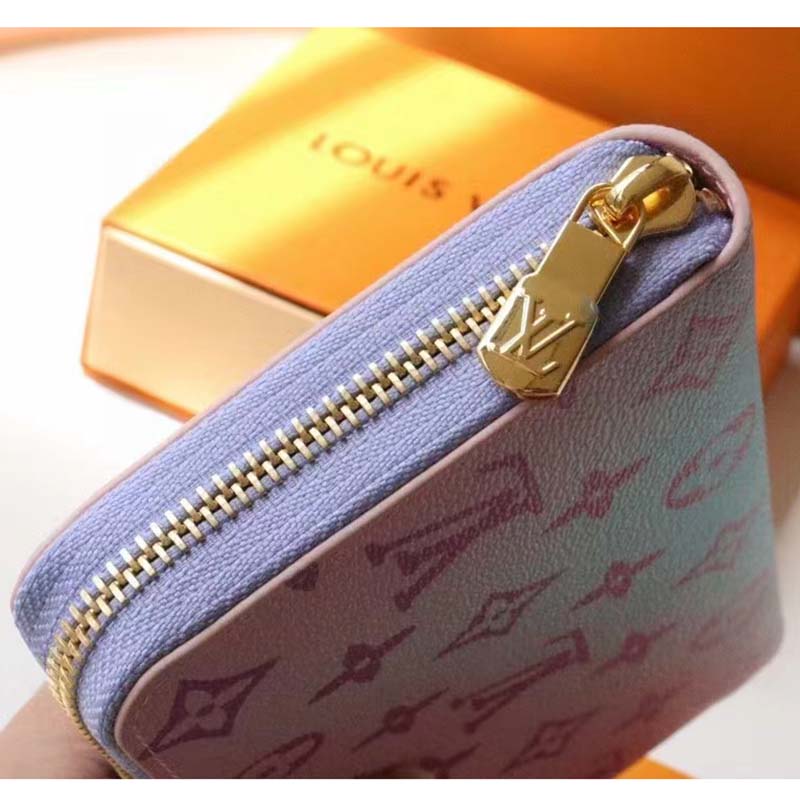 Louis Vuitton Zippy Wallet Sunrise Pastel in Coated Canvas/Leather with  Gold-tone - GB