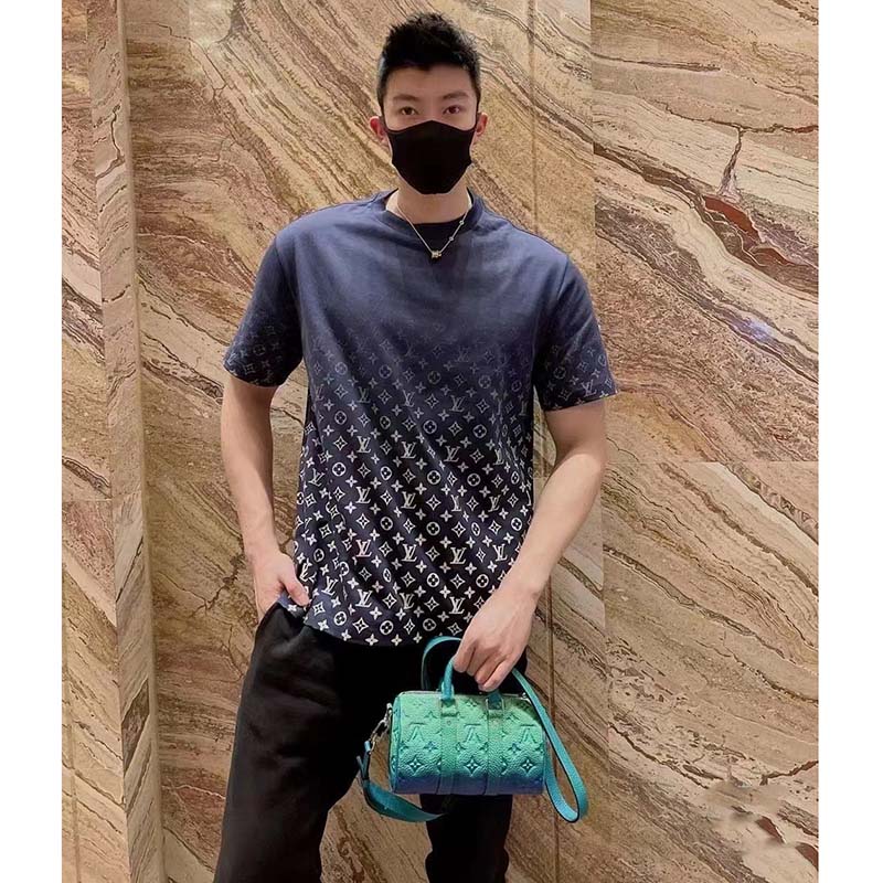 Louis Vuitton LVSE Monogram Gradient T-Shirt Dark Ocean Men's - US