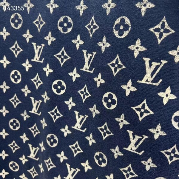 Louis Vuitton Mental LVSE Monogram Gradient T-Shirt Cotton Regular Fit Dark Ocean (9)