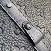 Louis Vuitton Unisex Trunk Messenger Taurillon Monogram Textile Cowhide Leather (8)