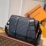 Louis Vuitton Unisex Trunk Messenger Taurillon Monogram Textile Cowhide Leather - Image 2