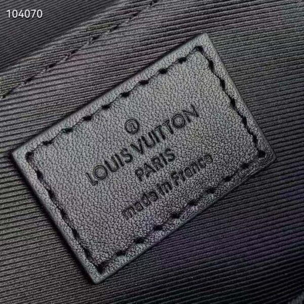 Louis Vuitton Unisex Trunk Messenger Taurillon Monogram Textile Cowhide Leather (6)