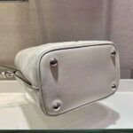 Prada Women Bucket Design Spectrum Leather Bag-White - immagine 7