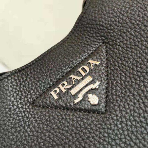 Prada Women Calf Leather Handbag-black (10)